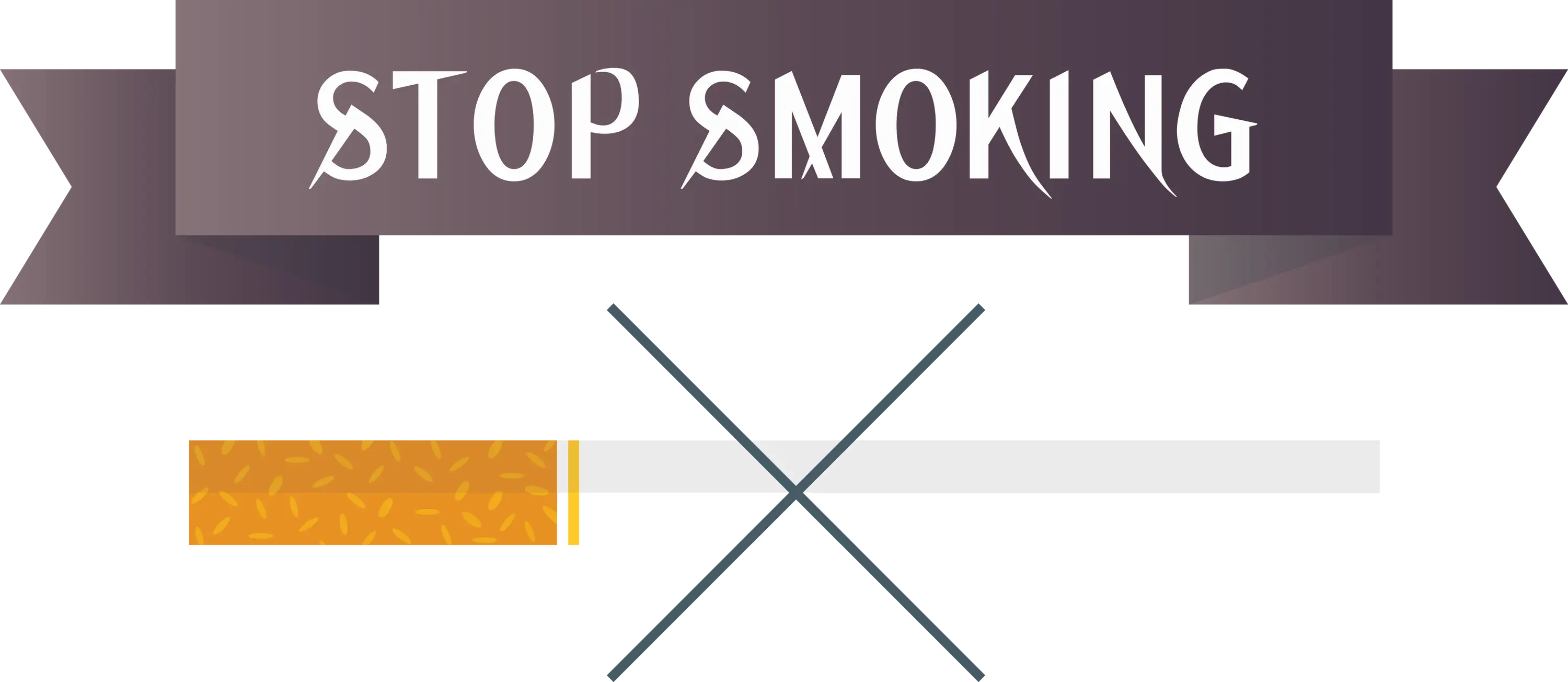 Stop Smoking Awareness Banner