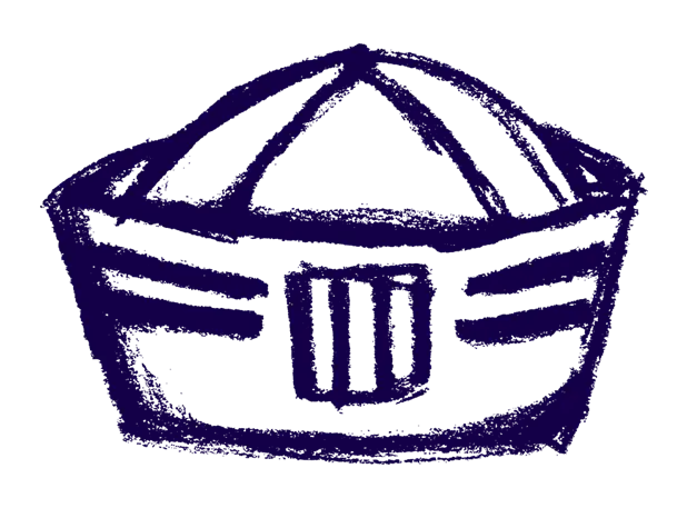 Sketch of a Sailor Hat