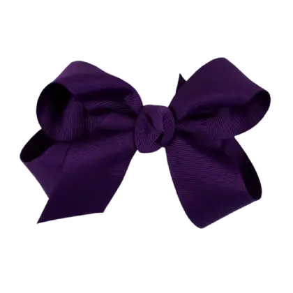 Purple Ribbon Bow for Decoration