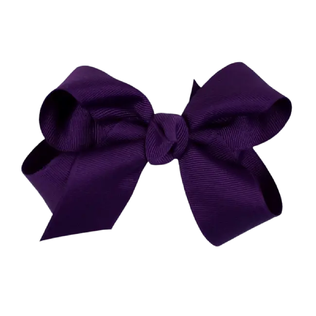 Purple Ribbon Bow for Decoration