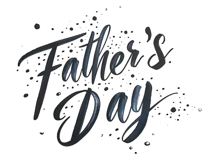 Elegant Handwritten Father&#039;s Day Text Design