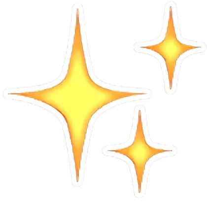 Shimmering Yellow Sparkles with Radiant Glow