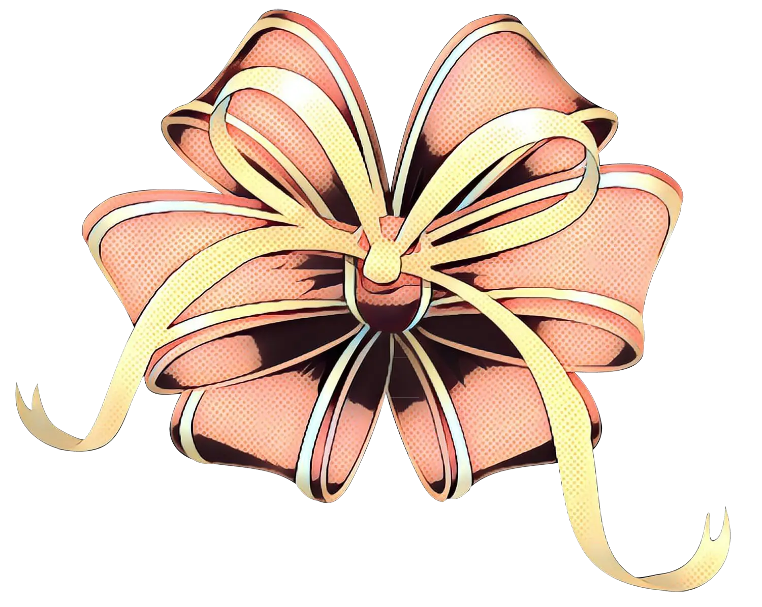Decorative Gift Bow Illustration