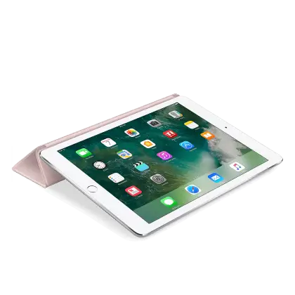 Modern Tablet Device with Screen and Case