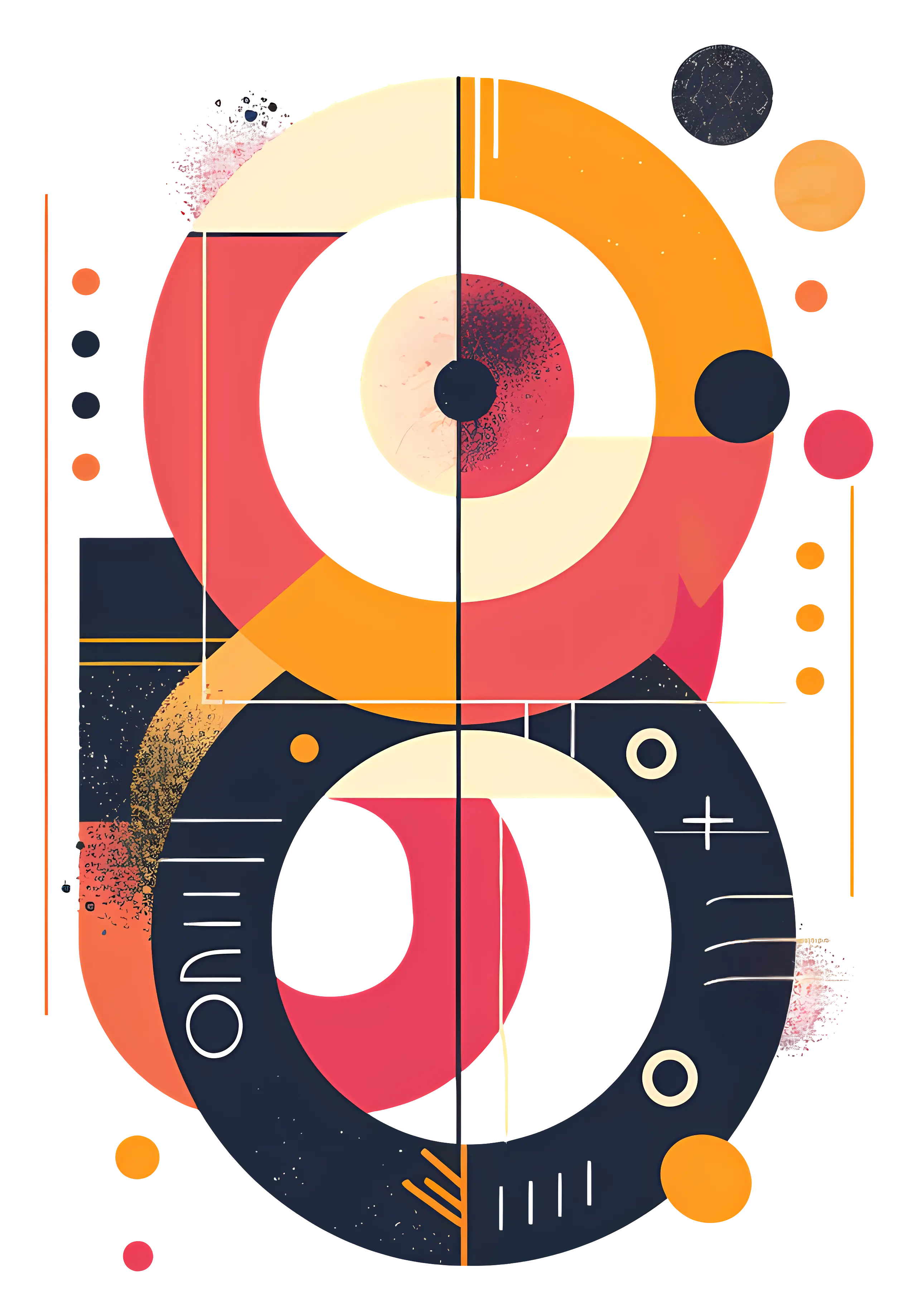 Colorful Geometric Abstract Art