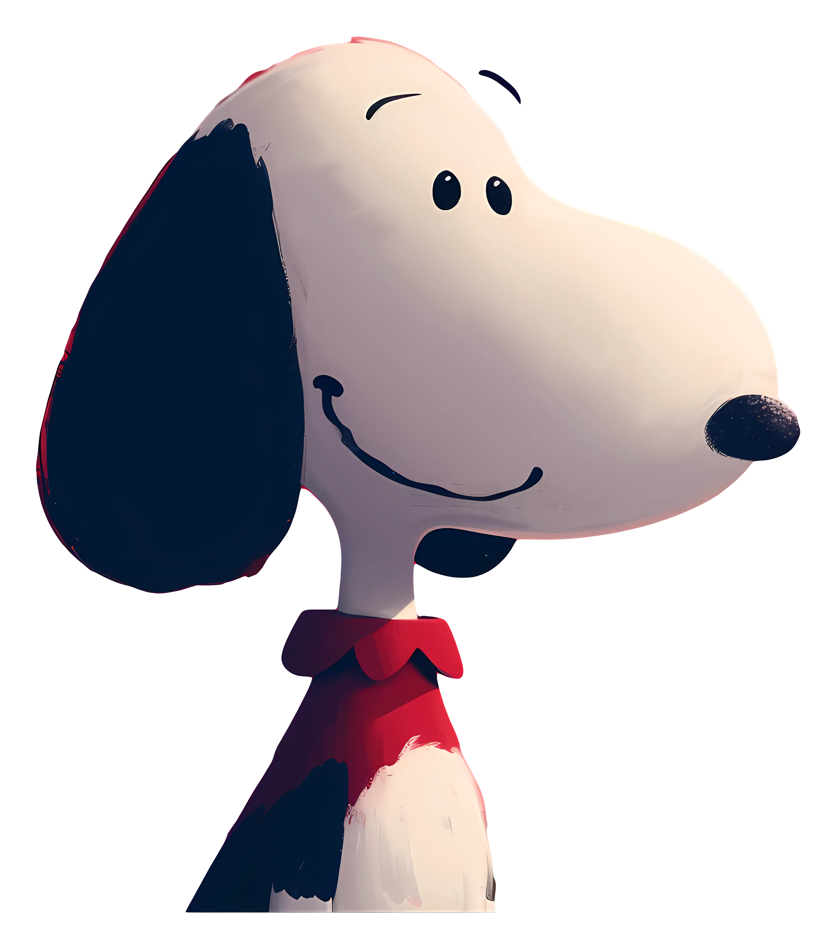 Smiling Cartoon Dog Character