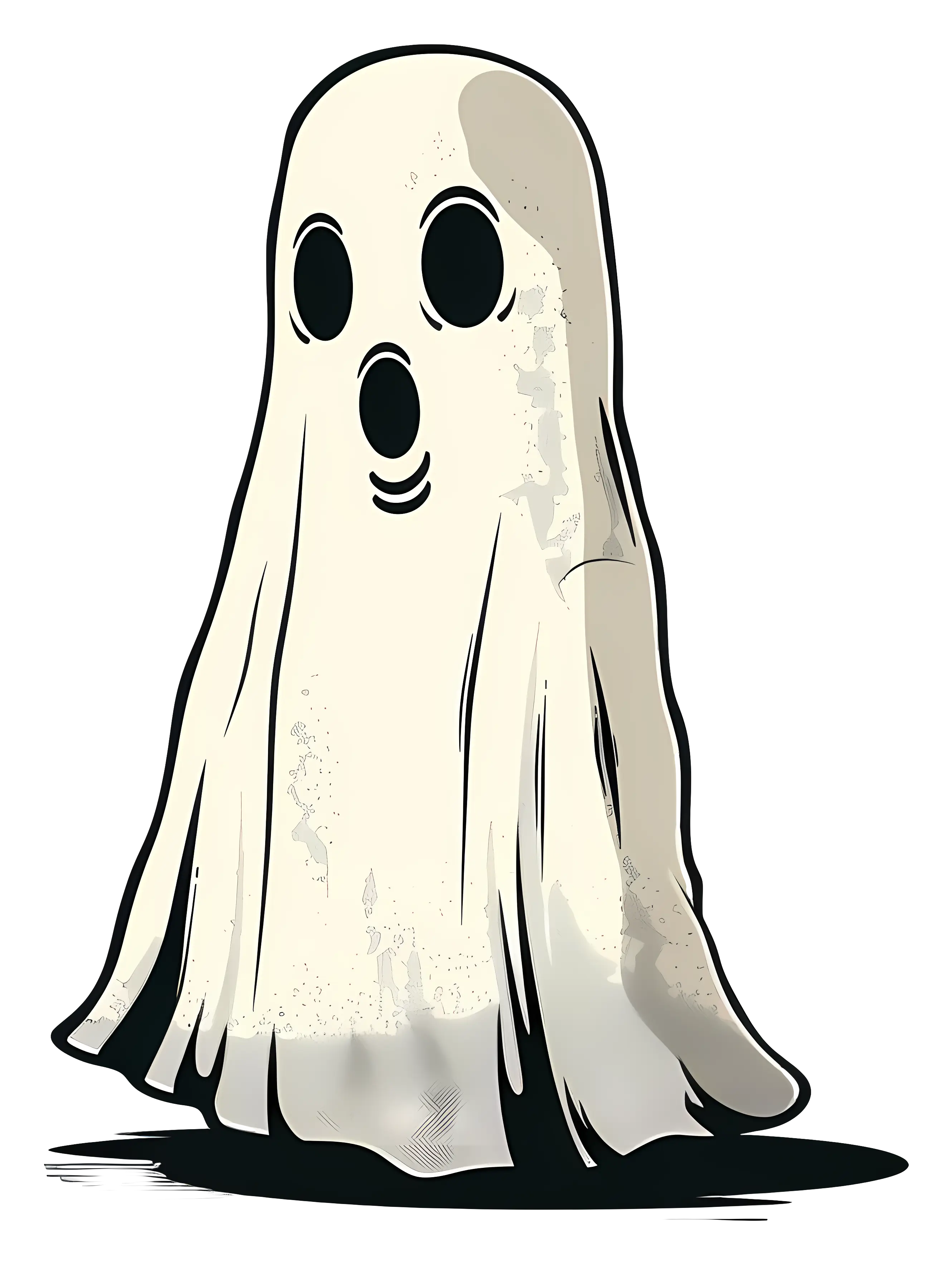 Spooky Ghost Character
