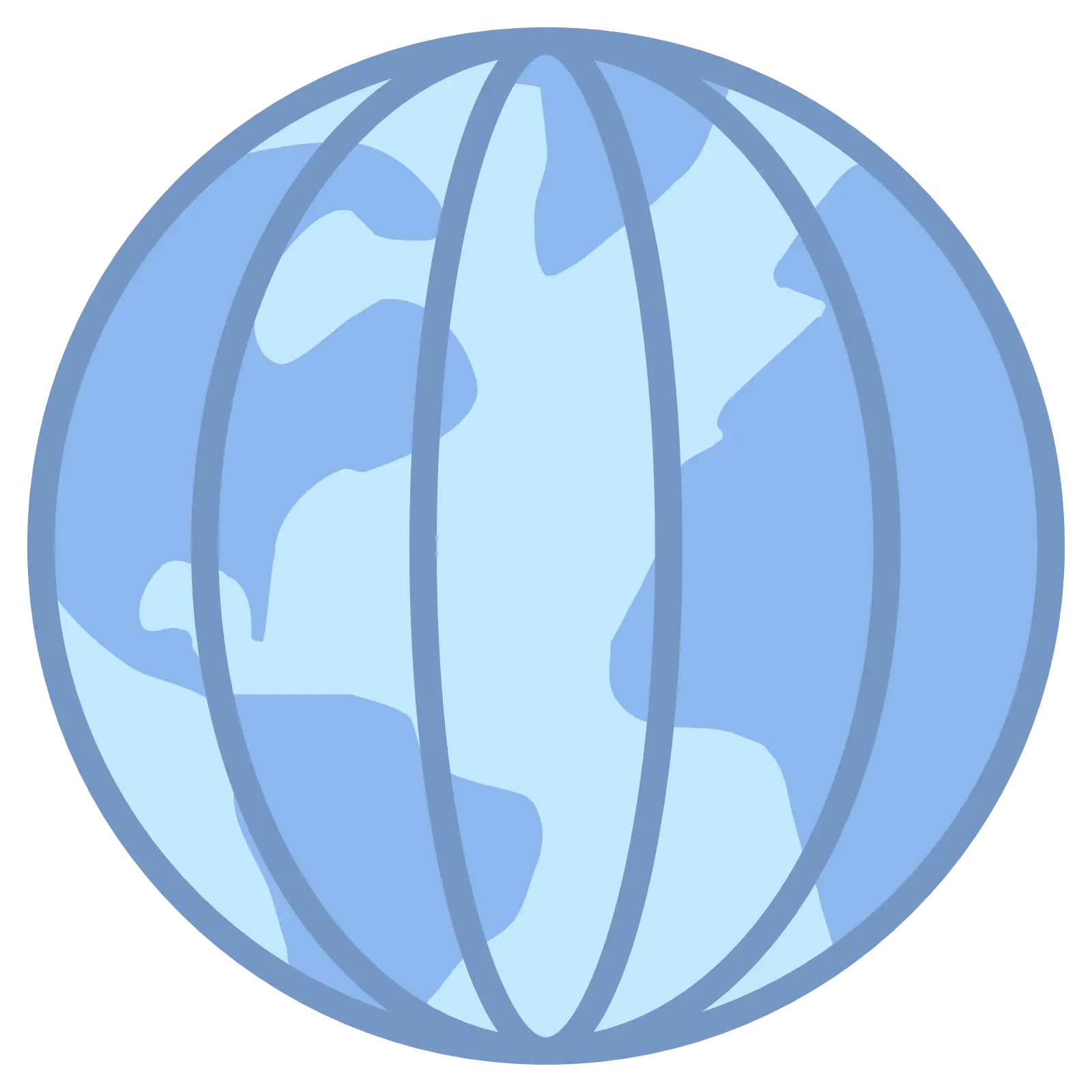 Blue Earth Icon for Global Themes