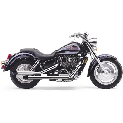 Black Motorcycle for Stylish Cruising