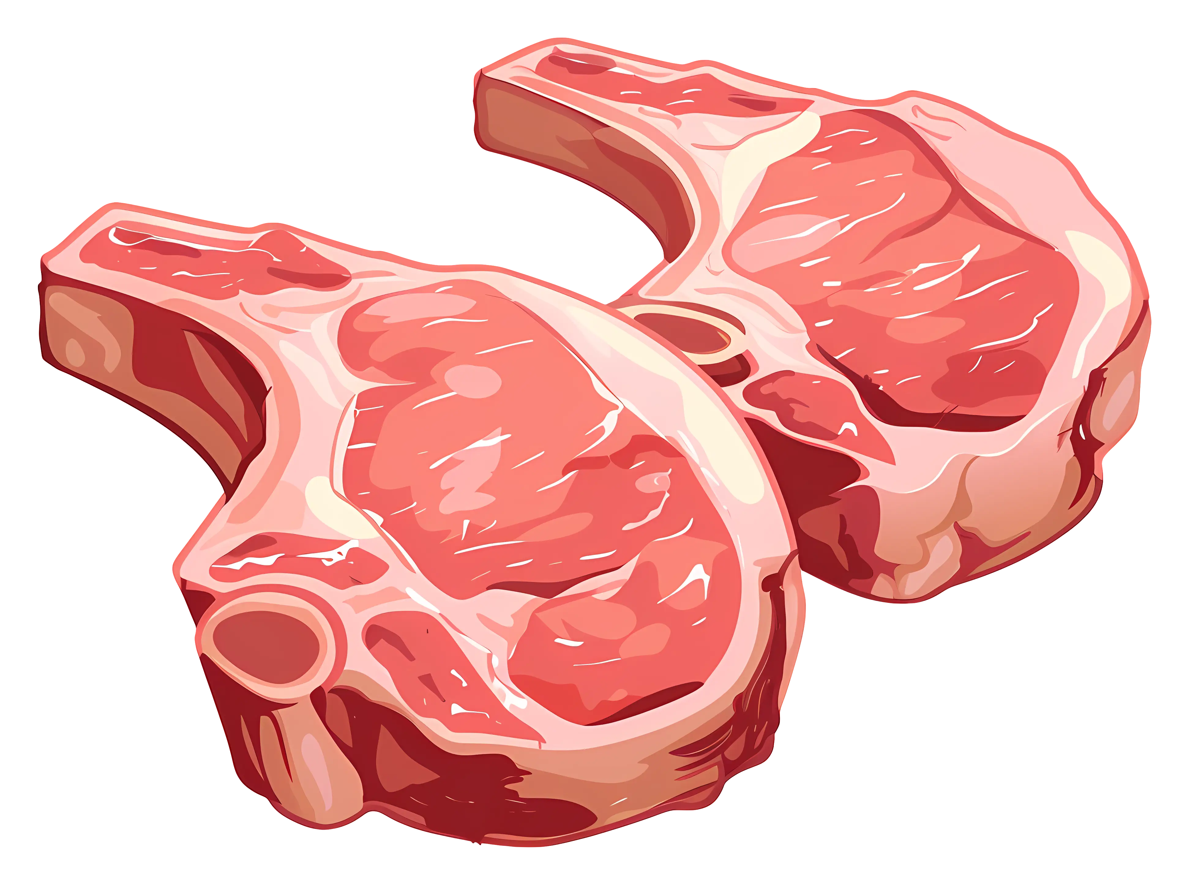 Raw Meat Chops