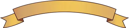 Golden Ribbon Banner for Festive Use