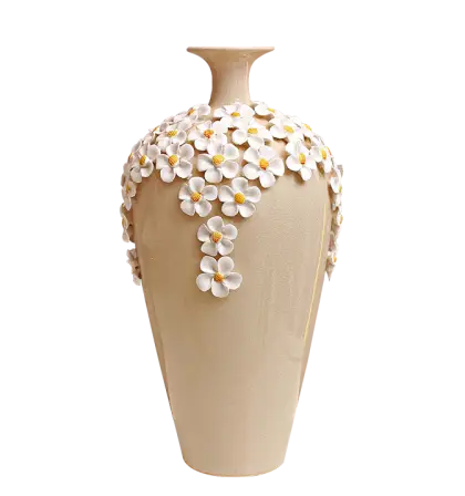 Elegant Decorative Vase with Flowers