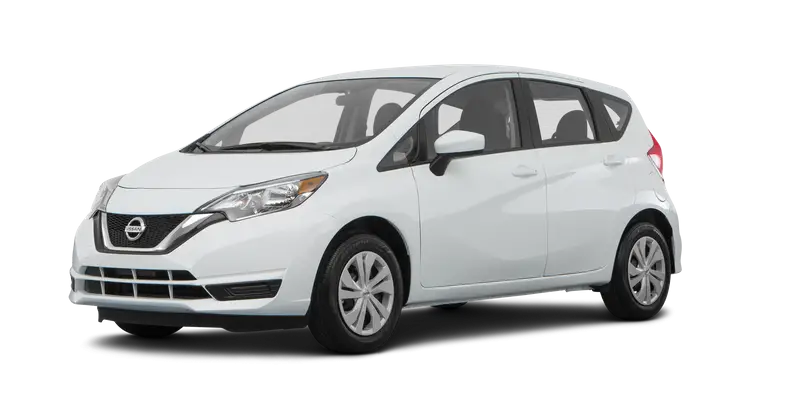 White Compact Car for Urban Commutes