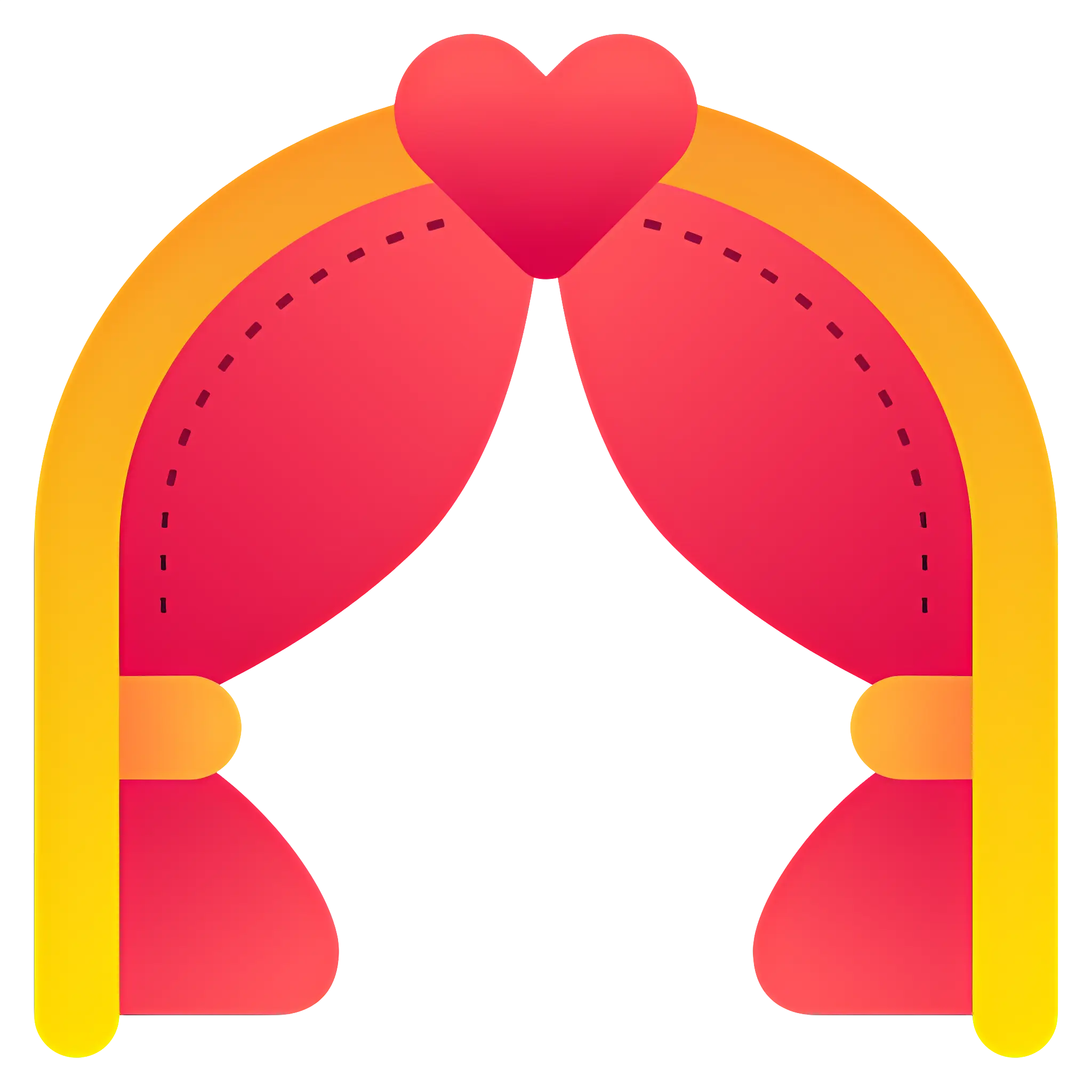 Wedding Arch with Heart