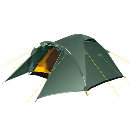 Green Camping Tent for Outdoor Adventures