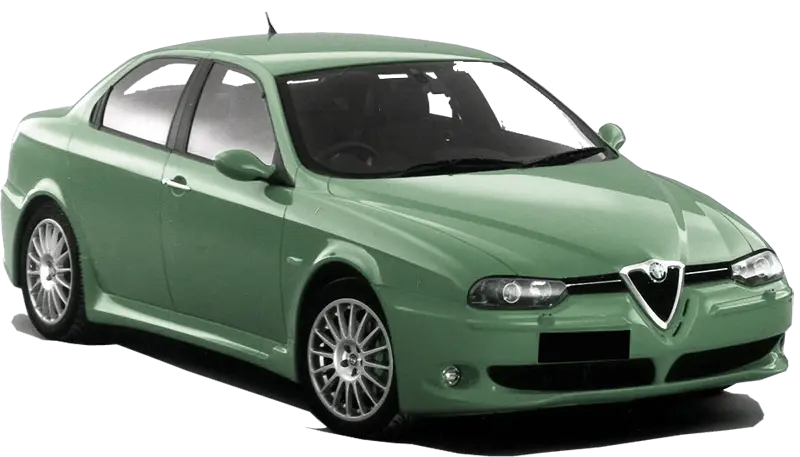 Green Sedan Car with Sleek Design