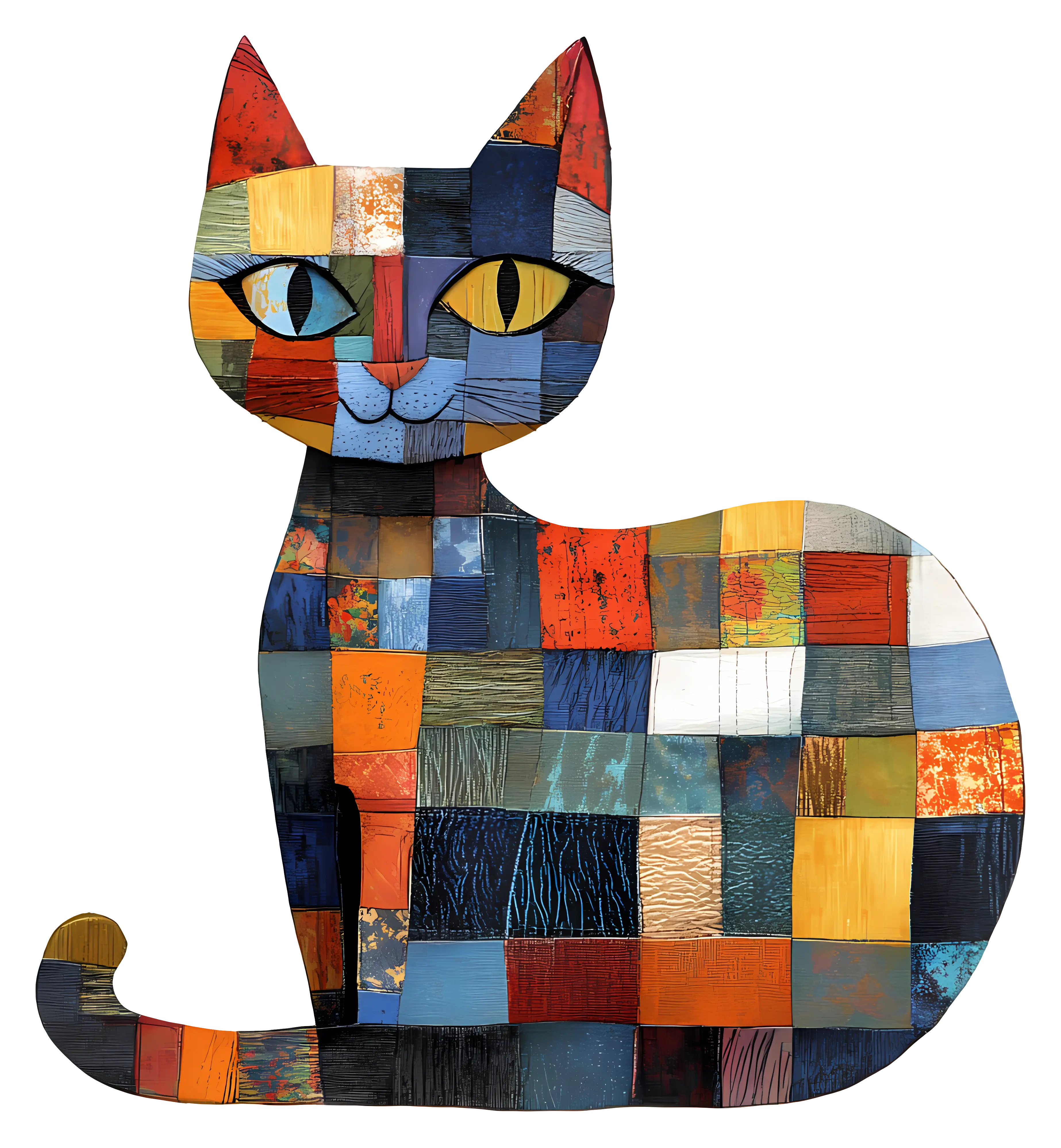 Patchwork Cat