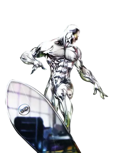 Silver Surfer in Action Pose