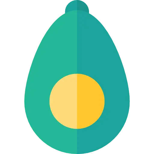 Minimalist Avocado Illustration