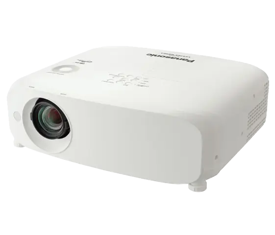 Compact White Modern Projector
