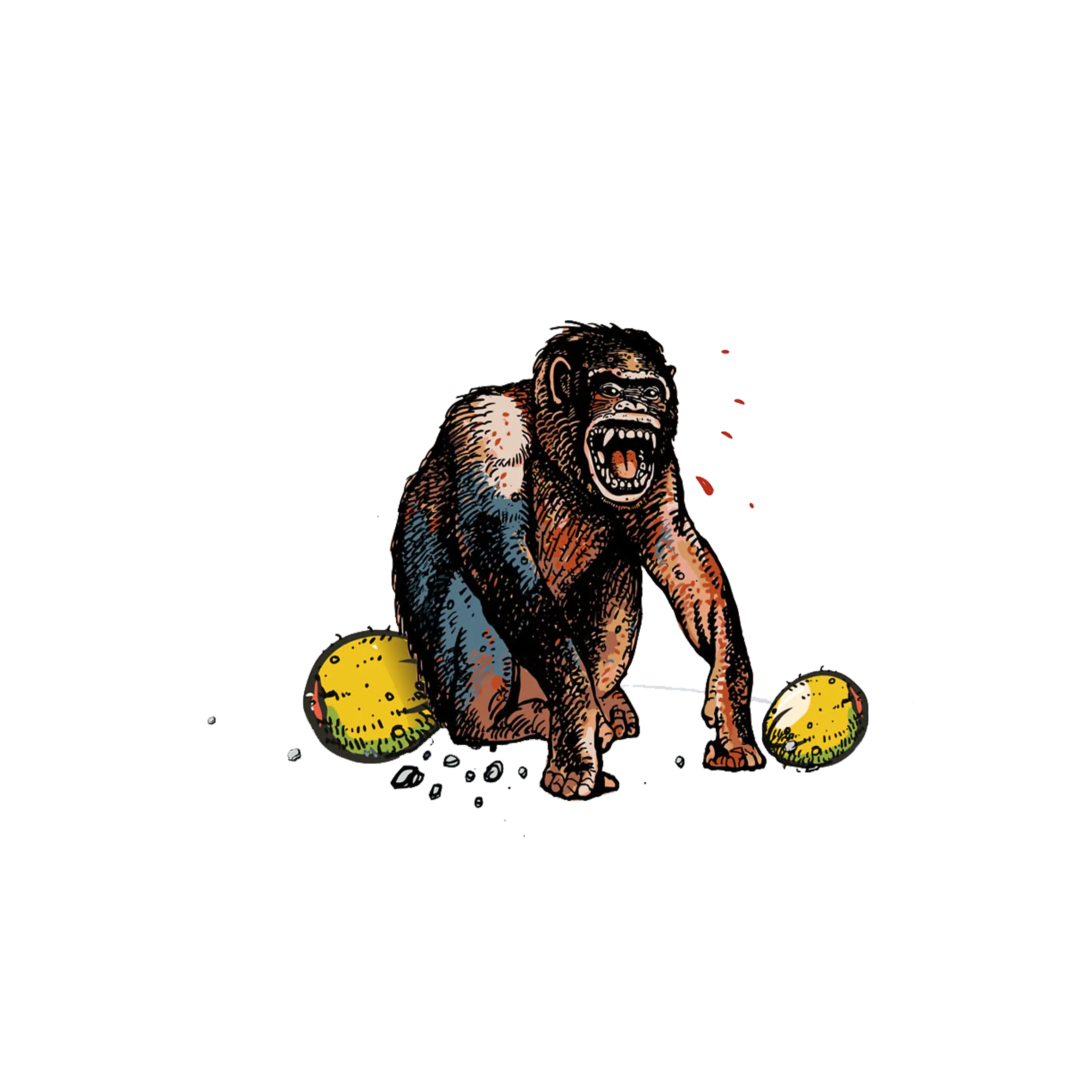 Monkey with Bananas