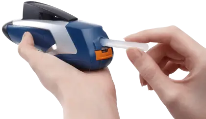 Handheld Electric Device in Use