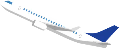 Airplane Taking Off in Motion