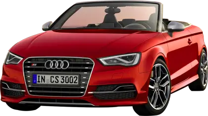 Red Convertible Car Illustration