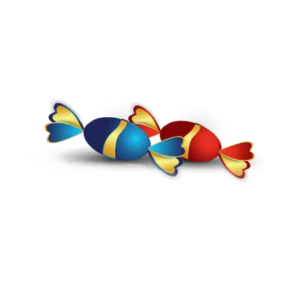 Colorful Wrapped Candies