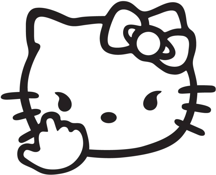 Hello Kitty with Bow