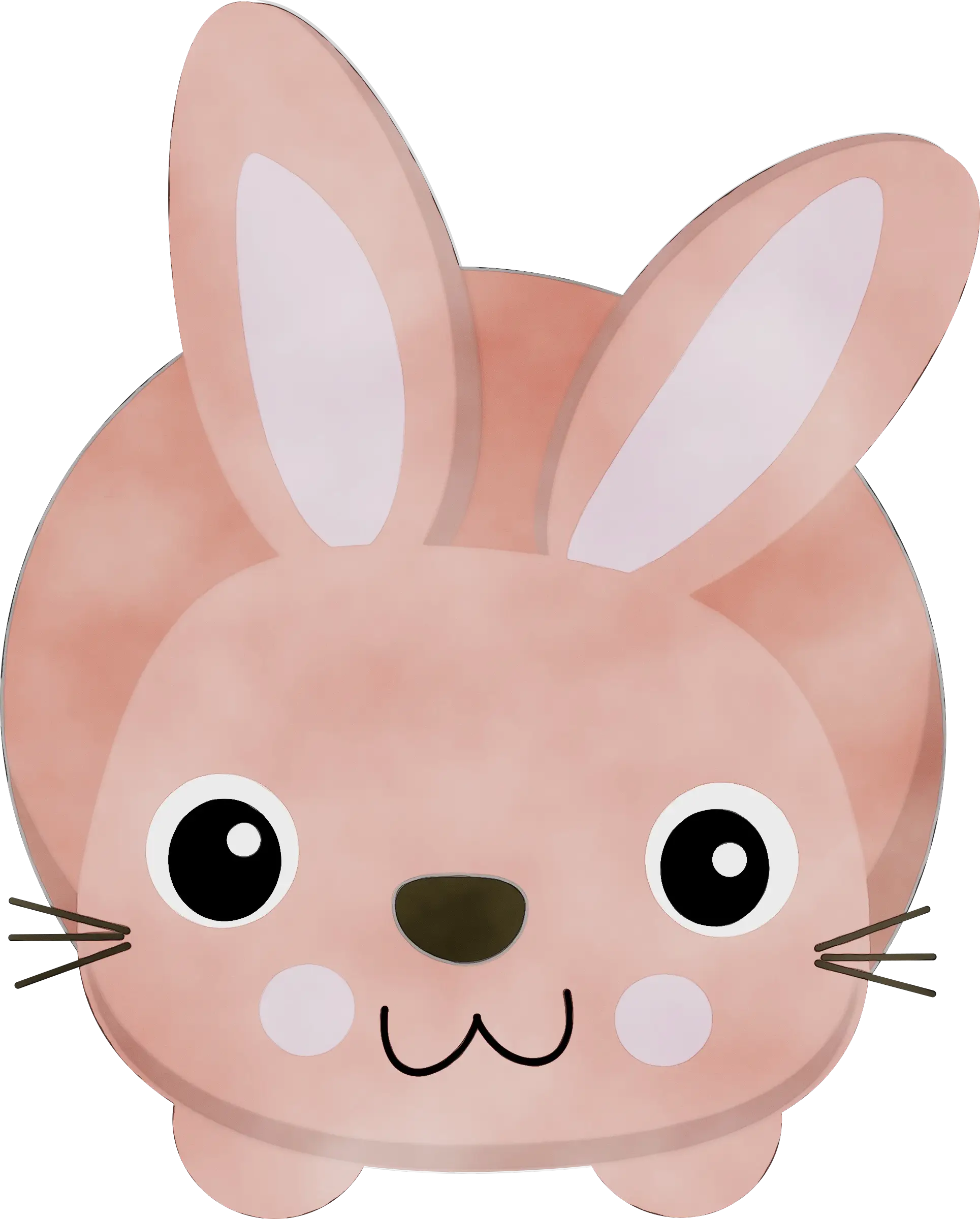 Adorable Cute Bunny Cartoon Illustration