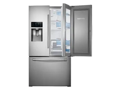 Modern Stainless Steel Refrigerator