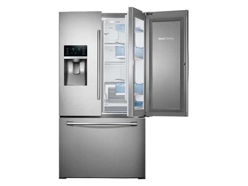 Modern Stainless Steel Refrigerator