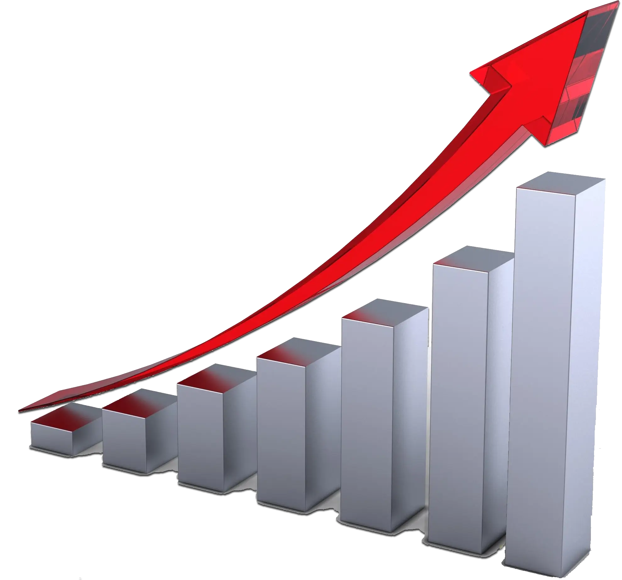 Red Arrow Business Growth Chart