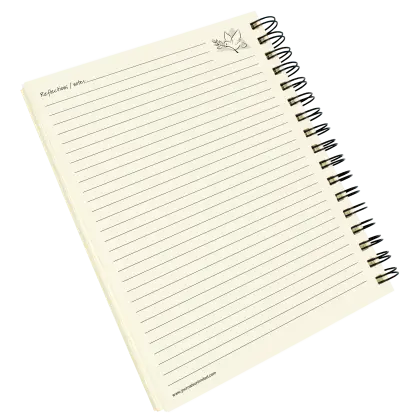Spiral Notebook with Lined Pages
