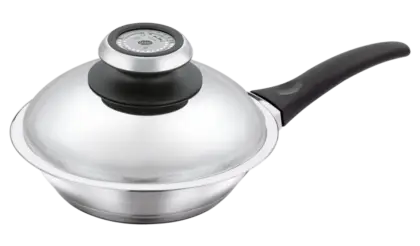 Stainless Steel Frying Pan with Lid
