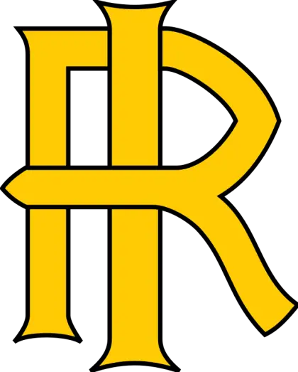 Stylized Golden Letter R Logo Design