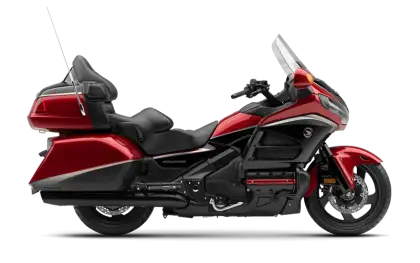 Red Touring Motorcycle