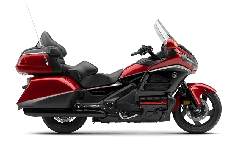 Red Touring Motorcycle