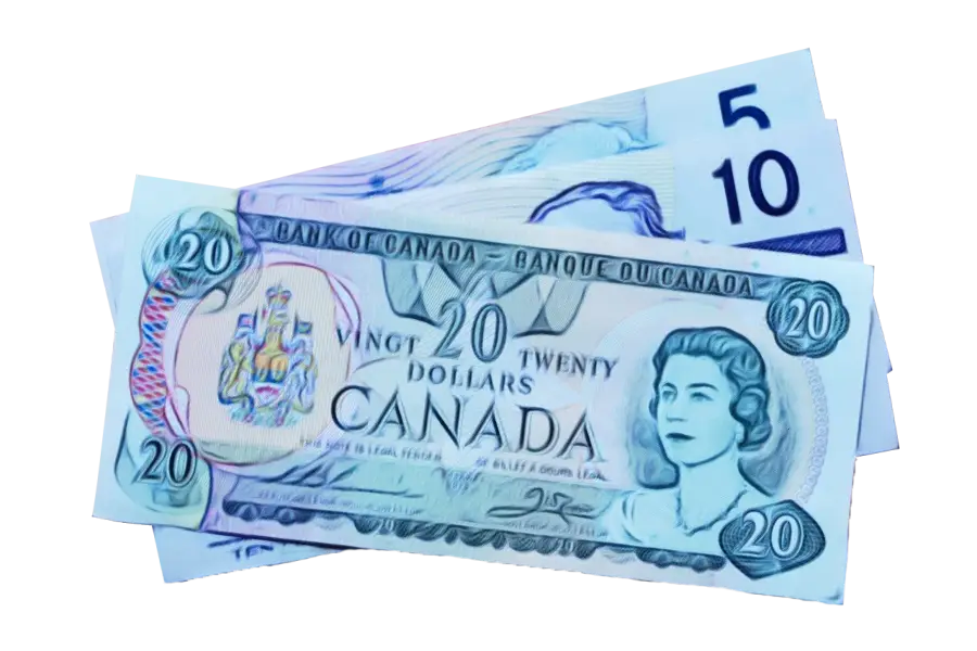 Canadian Dollars Banknotes