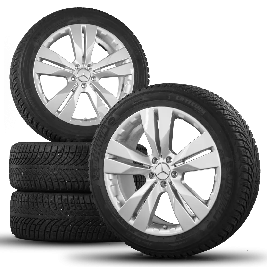 Car Tires in a Stack