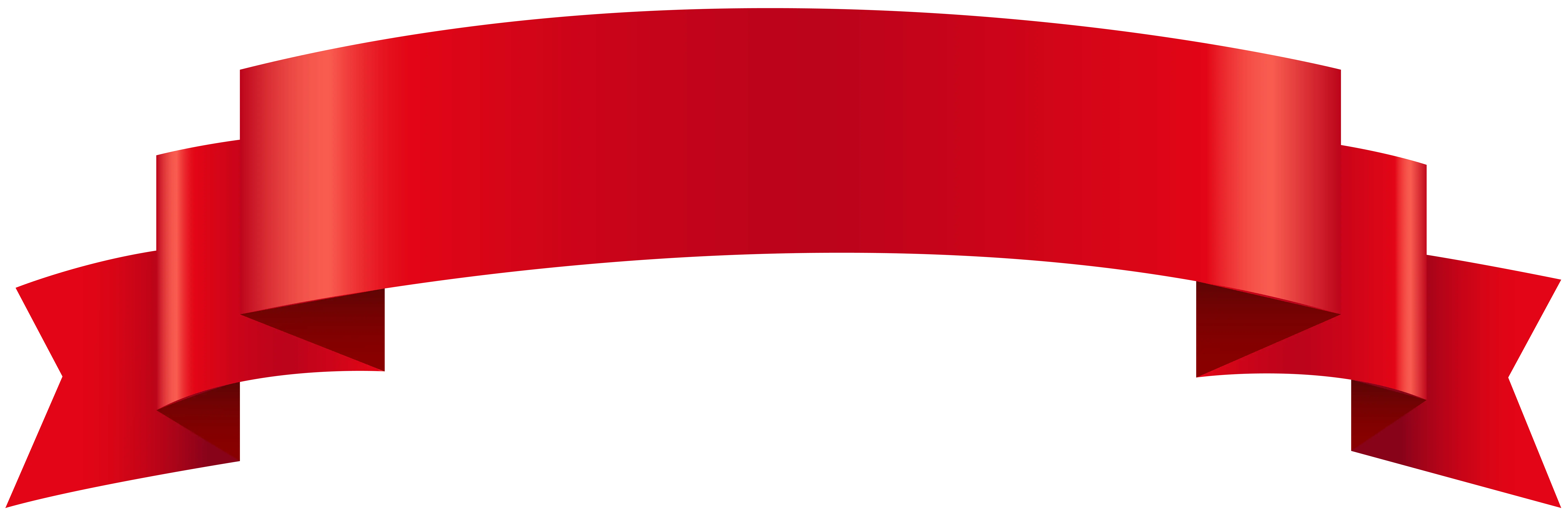 Bright Red Decorative Ribbon