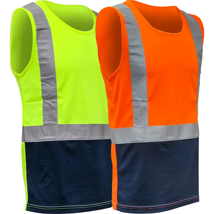 Bright Safety Vests with Reflective Stripes