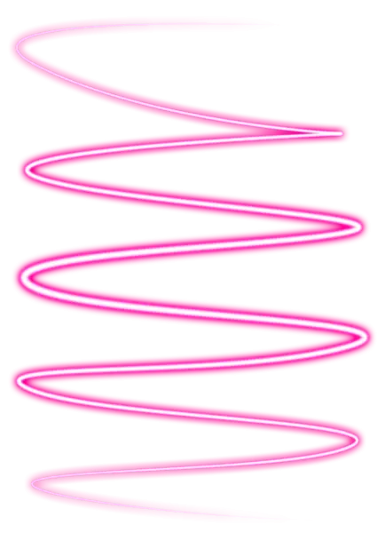 Pink Neon Spiral Light Design