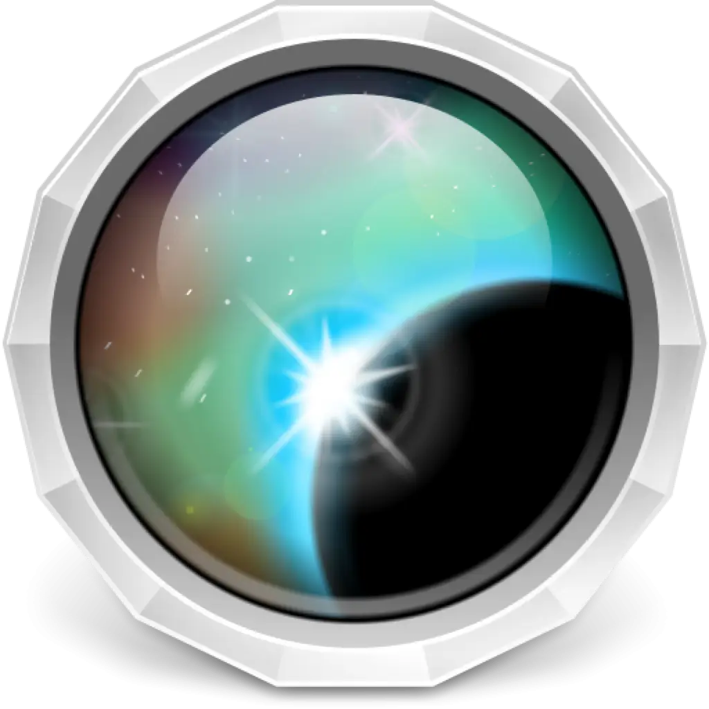 Camera Lens with Reflection