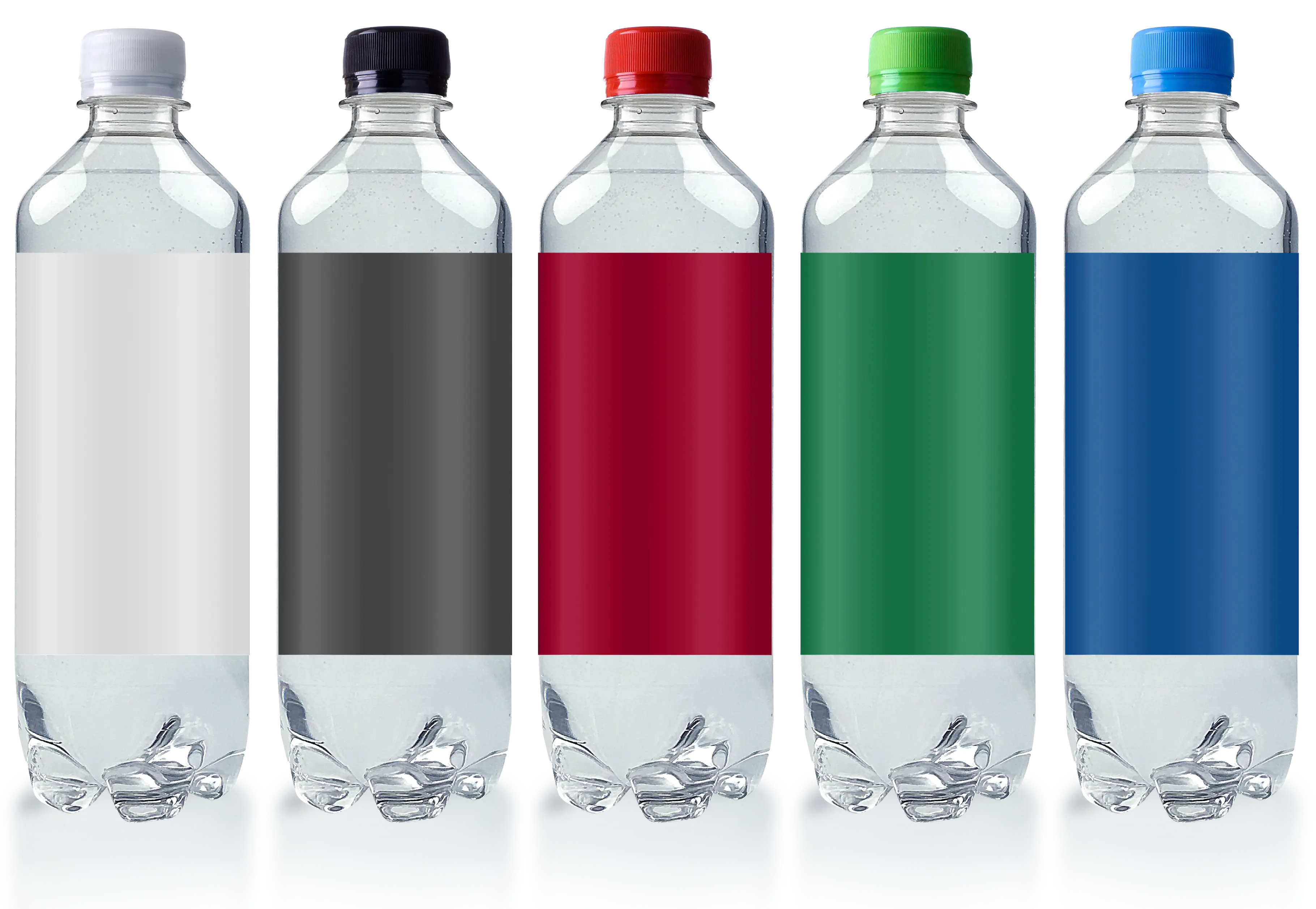 Colorful Plastic Bottles