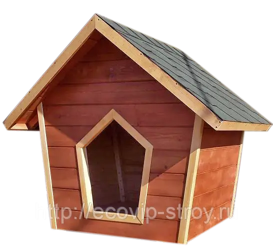 Small Wooden Doghouse