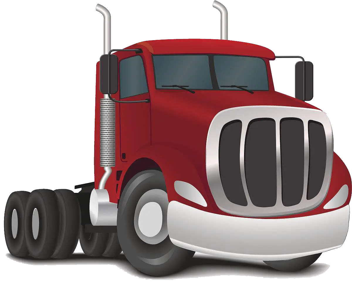 Red Freight Truck