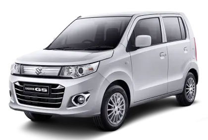 Modern White Suzuki Car