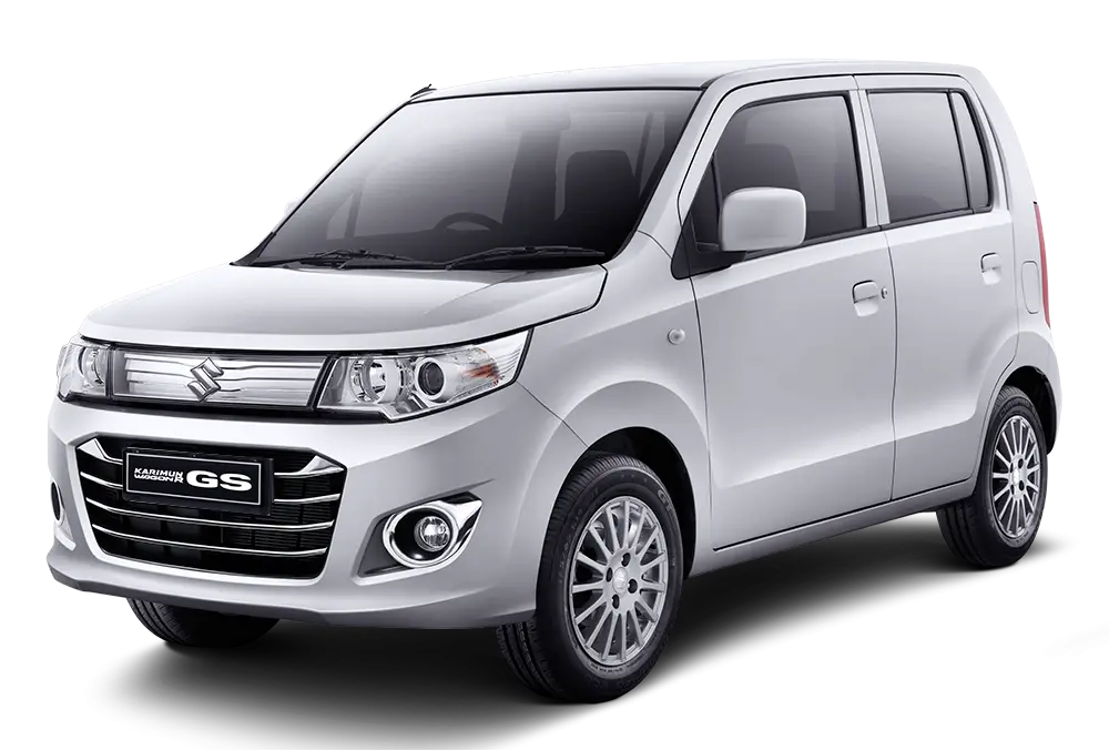 Modern White Suzuki Car